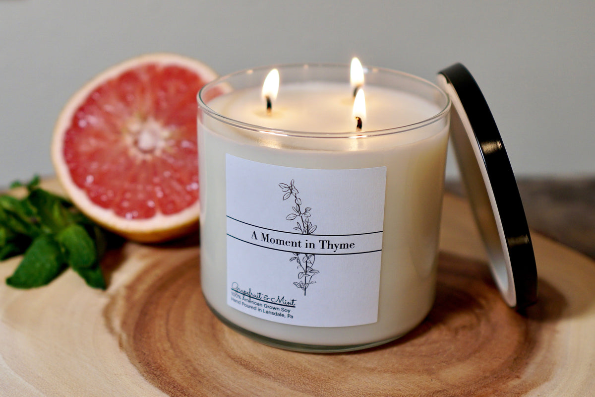 Soy Candles – A Moment in Thyme